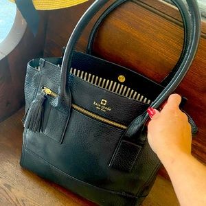 Kate Spade Black Structured Purse